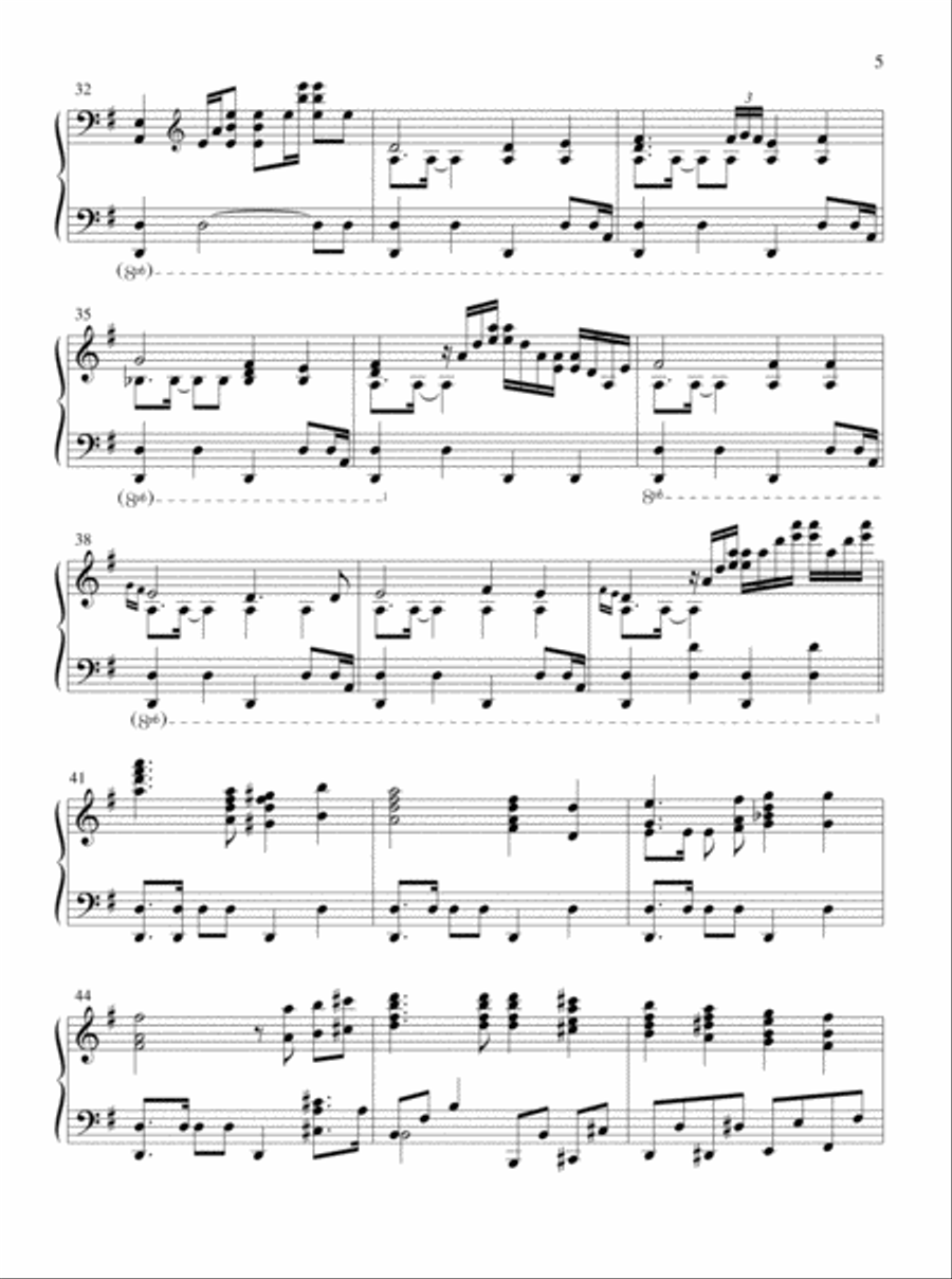 Tune My Heart for Praise Piano Solo scores gallery preview page 4