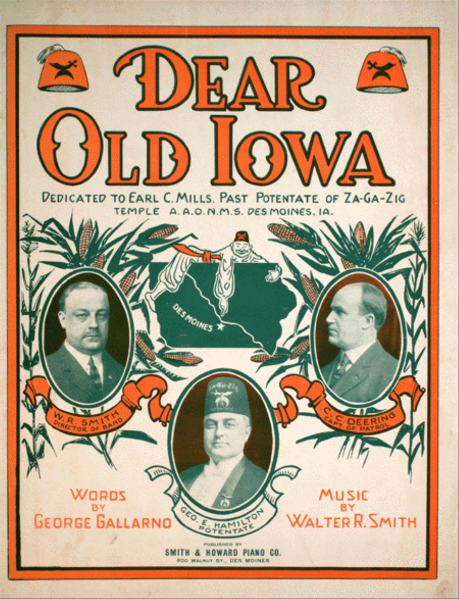 Dear Old Iowa Voice scores gallery preview page 1