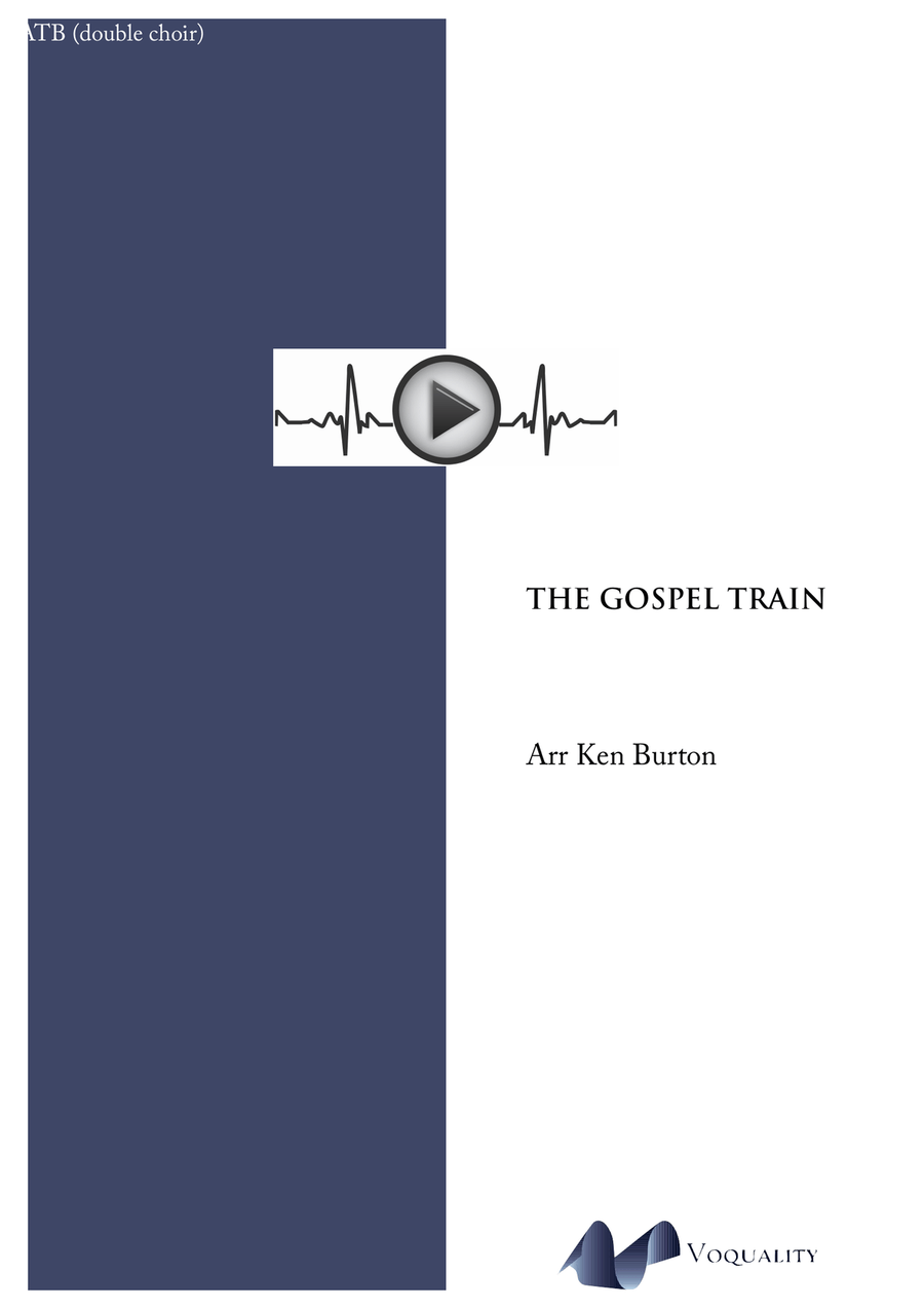 The Gospel Train 4-Part scores gallery preview page 1