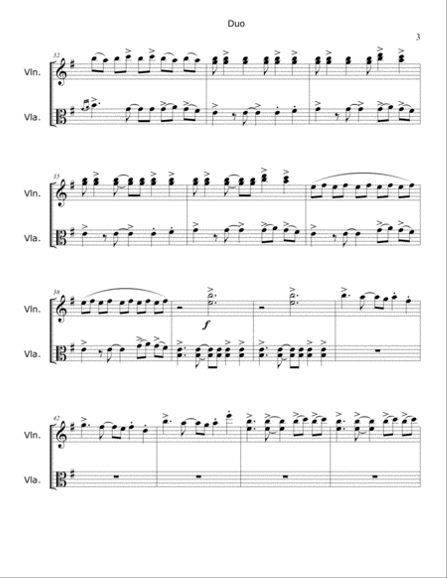 DUO Set of Parts scores gallery preview page 3