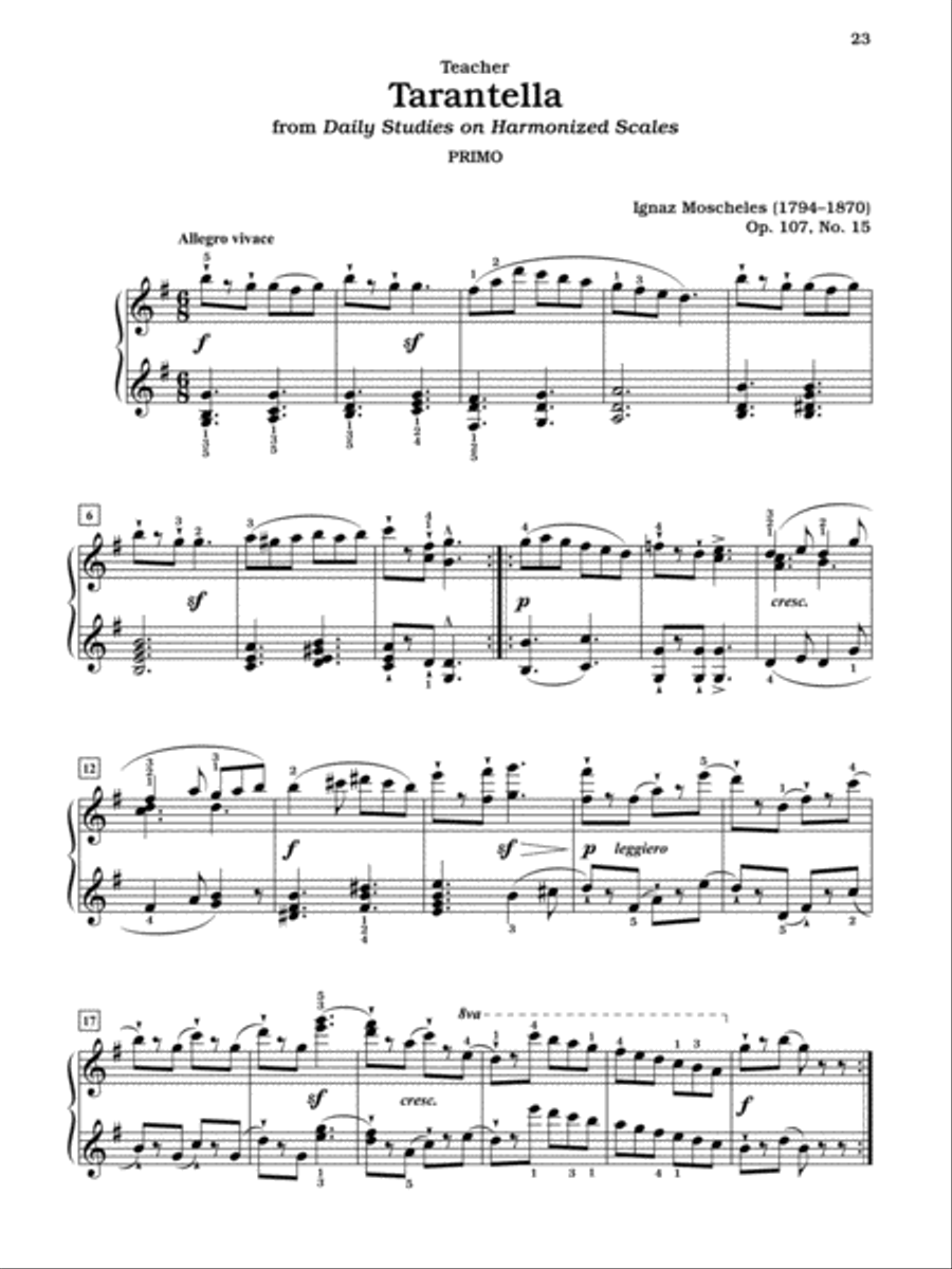 Masterwork Classics Duets, Level 4 Small Ensemble scores gallery preview page 6