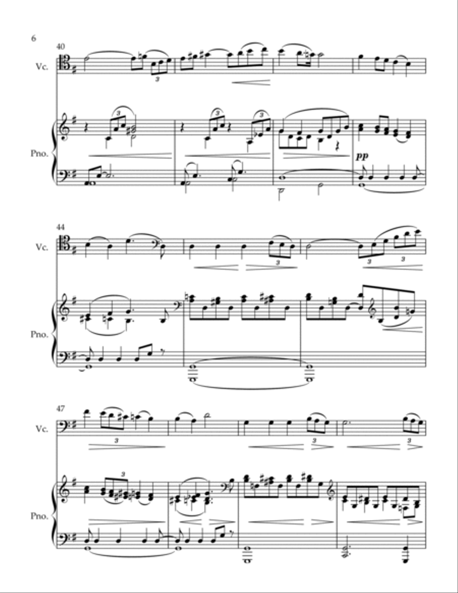 Gondoliera Piano scores gallery preview page 6