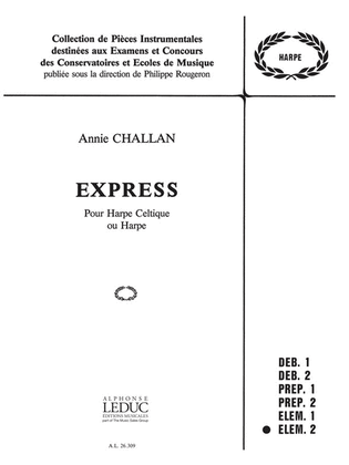 Book cover for Express (harp Solo)