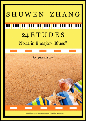 Etude No.11 in B major "Blues"