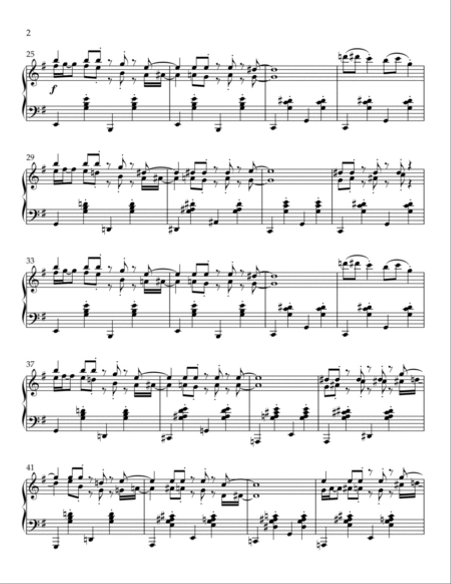 Life Is Strange Piano Solo scores gallery preview page 2
