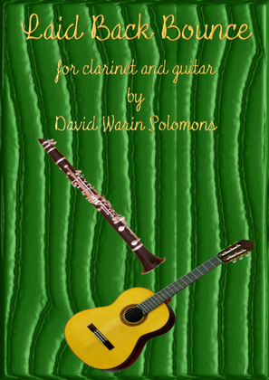 Book cover for Laid back bounce for clarinet and guitar