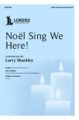 Book cover for Noel Sing We Here!