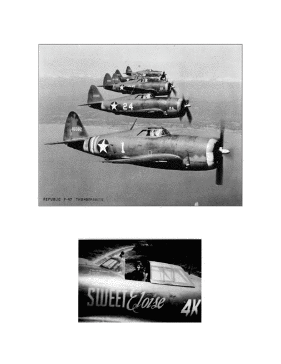 Thunderbolt (A P-47 Tribute) - Conductor Score (Full Score) Concert Band scores gallery preview page 3