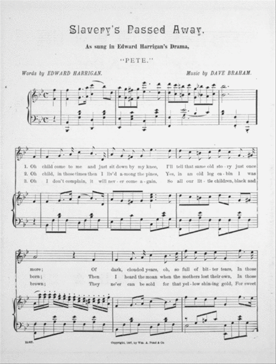 Slavery's Passed Away Voice scores gallery preview page 2