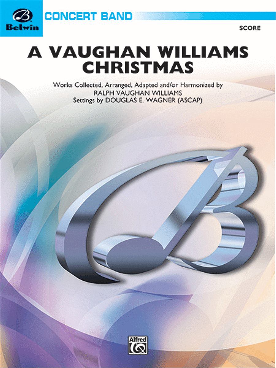 A Vaughan Williams Christmas Concert Band scores gallery preview page 1