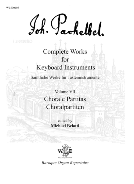 Complete Works for Keyboard Instruments, Volume VII