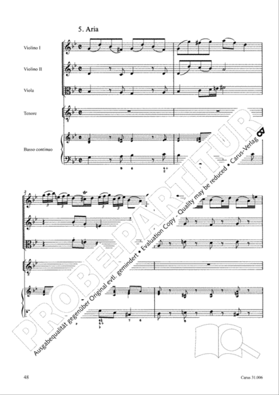 Stay with us, for it draws on toward evening (Bleib bei uns, denn es will Abend werden) 4-Part scores gallery preview page 49
