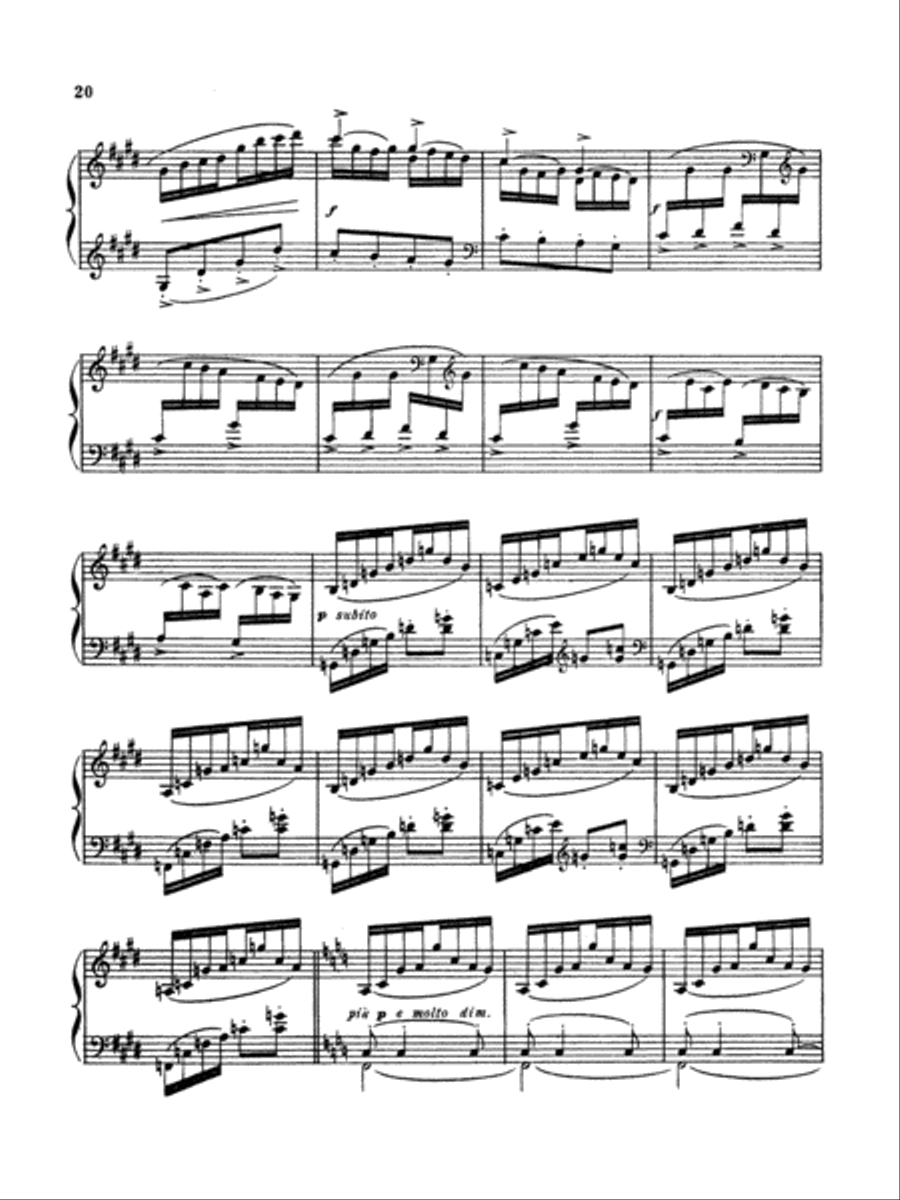 Debussy: Pour le Piano (Suite) Piano Solo scores gallery preview page 4