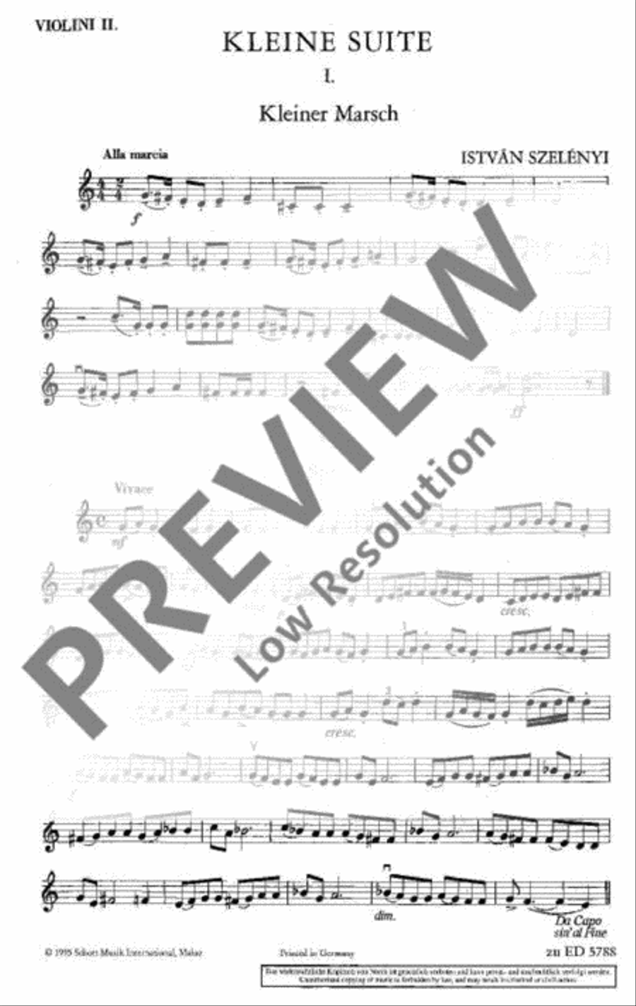 Little Suite Little Suite Violin scores gallery preview page 2