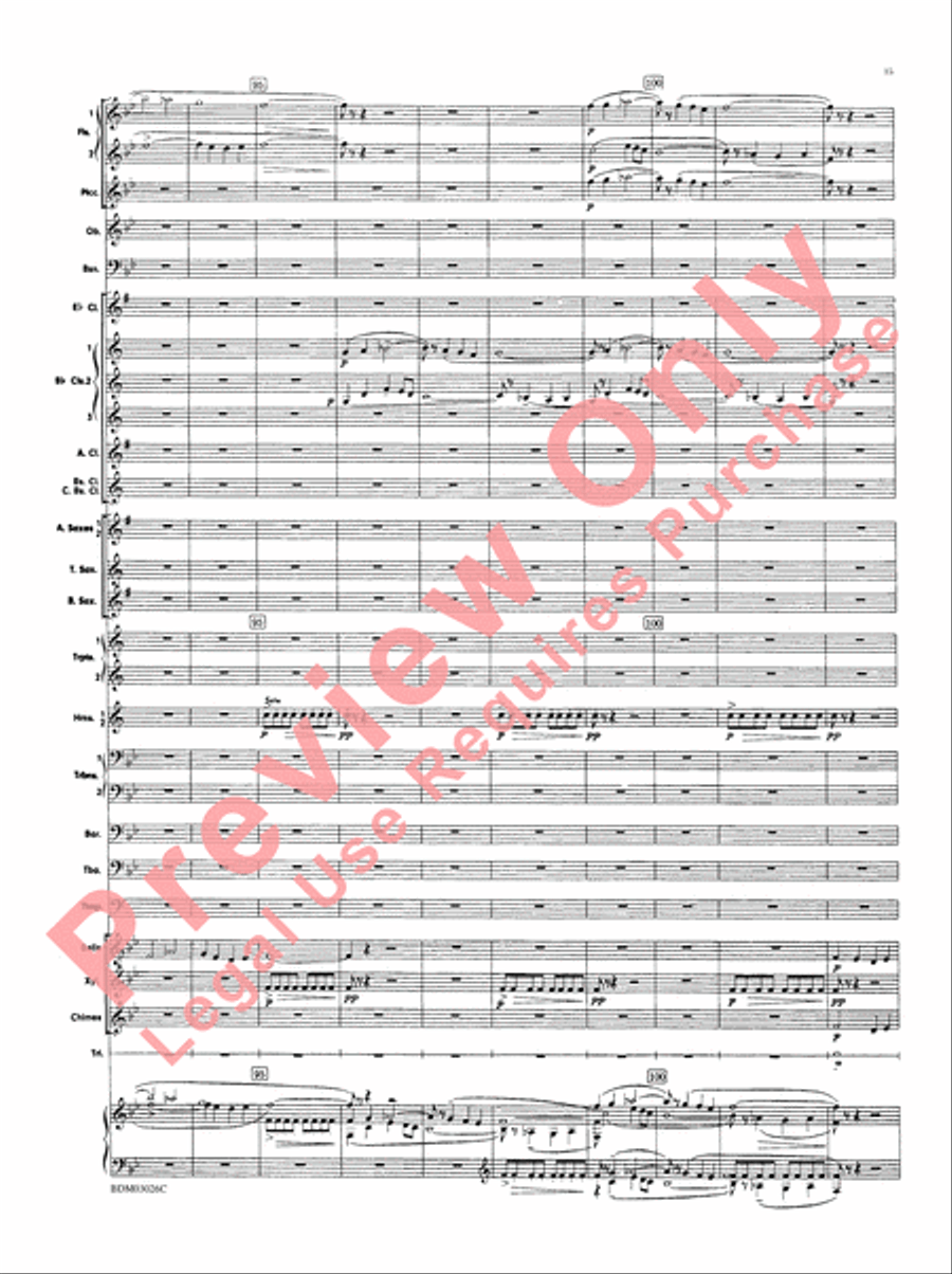 Festivo - Cs Concert Band scores gallery preview page 18