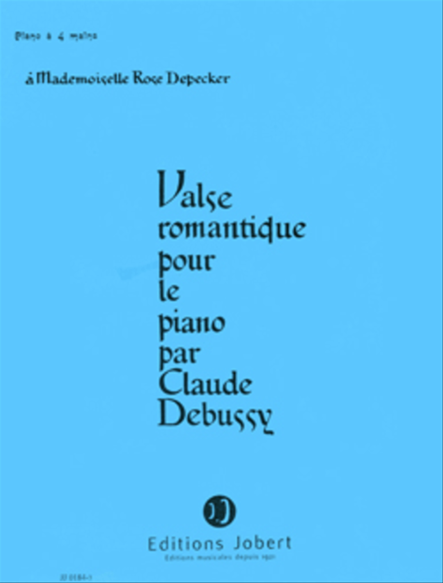 Valse Romantique Valse Romantique Piano Duet scores gallery preview page 1