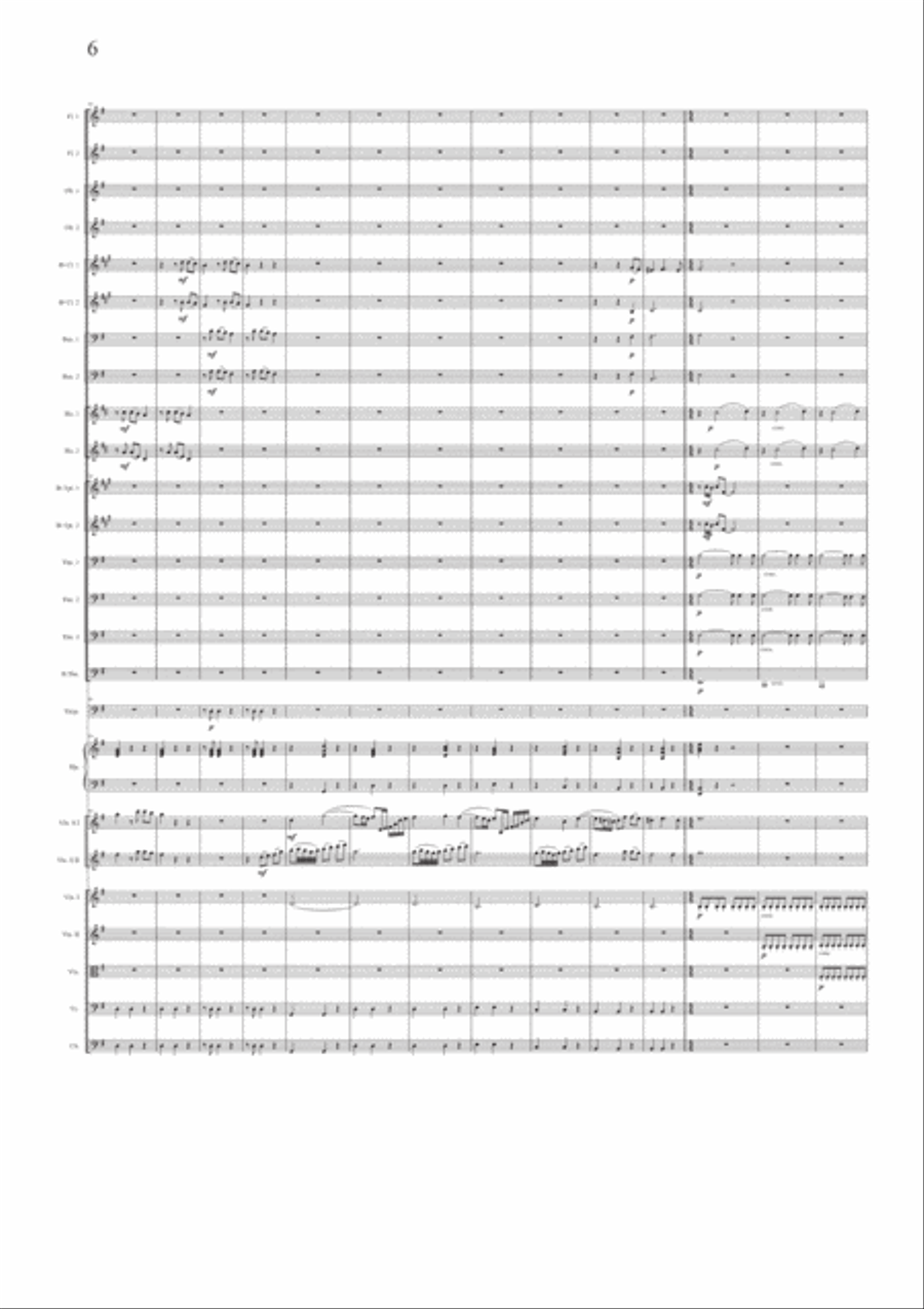 Miniatures Full Orchestra scores gallery preview page 6