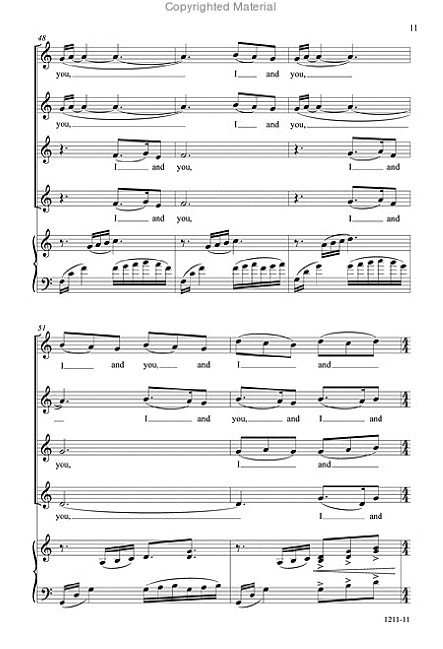 The White Birds - SSAA Octavo SSAA scores gallery preview page 10