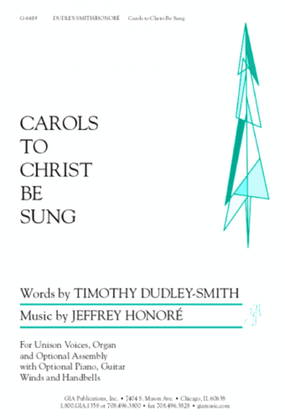 Carols to Christ be Sung - Full Score and Parts