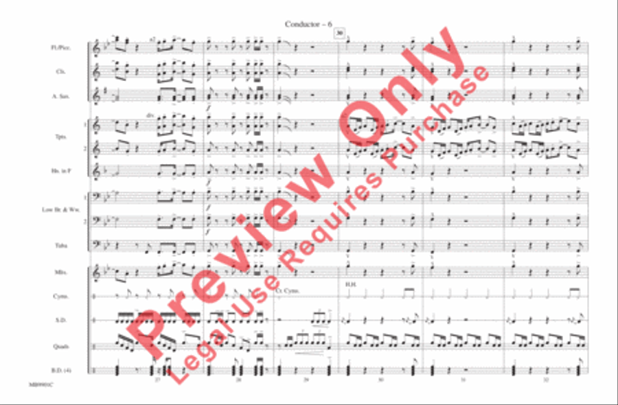 Conga Conga Marching Band scores gallery preview page 7
