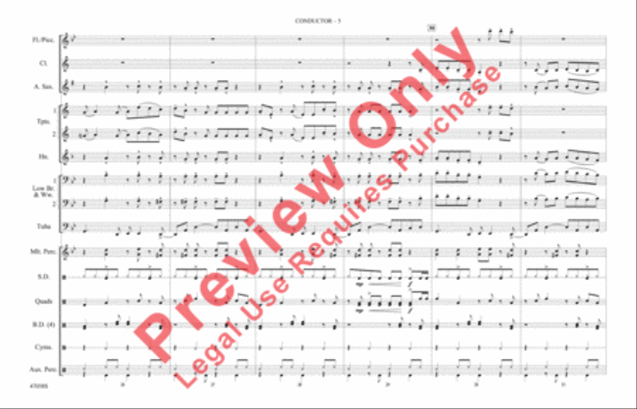 Havana Marching Band scores gallery preview page 6