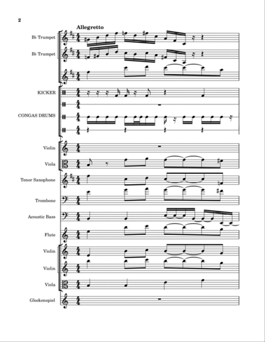 SHORT DRAMA SALSA PORTO SHORT DRAMA SALSA PORTO Choir scores gallery preview page 2
