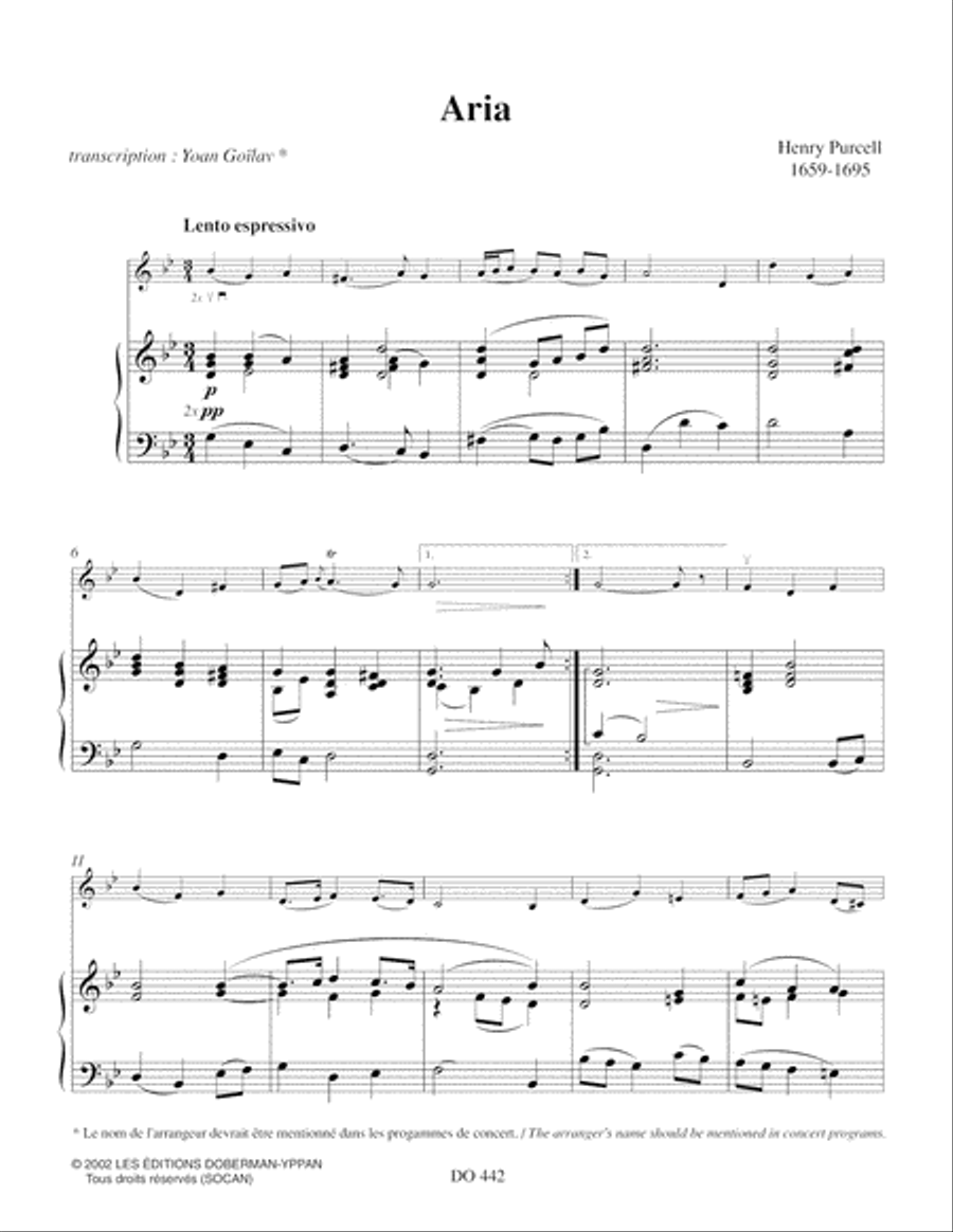 Concert Pieces for the Double Bass, Vol. 1 (bass / piano) Double Bass scores gallery preview page 6