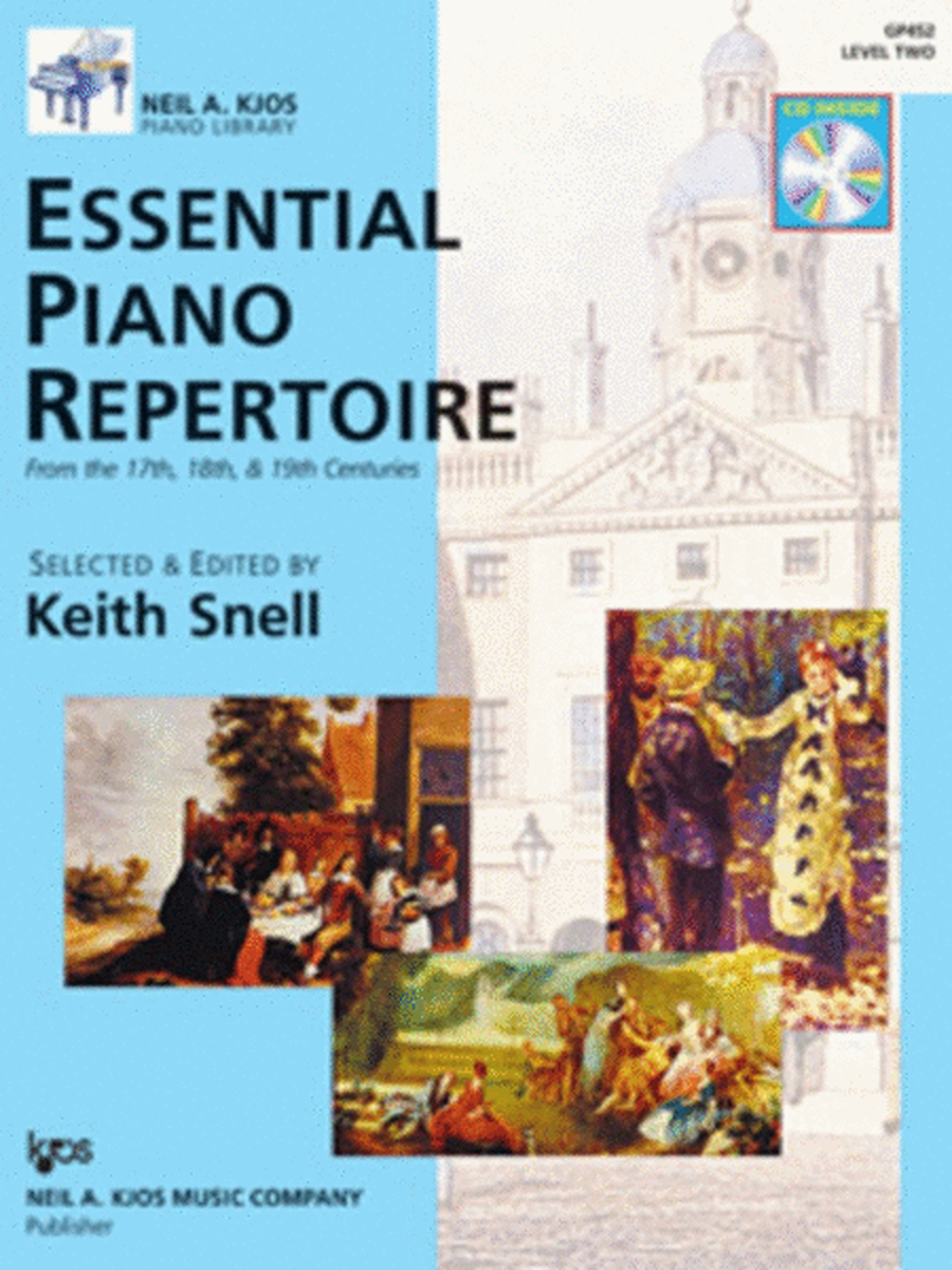 Essential Piano Rep Lvl 2 Book/CD 17 18 19Th Centu