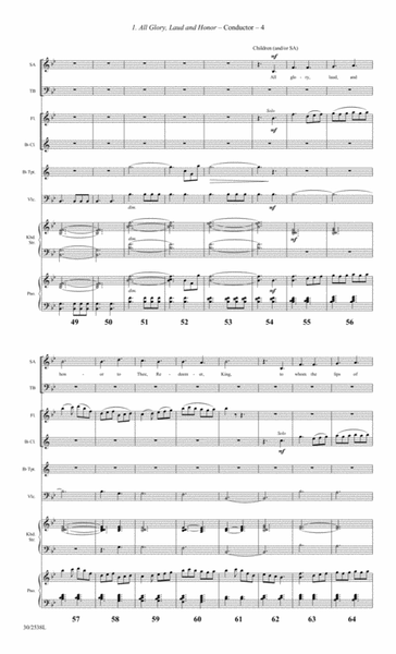 No Greater Sacrifice - Instrumental Ensemble Score and Parts