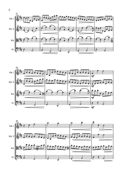 Pachelbel's Canon in D - String Quartet image number null