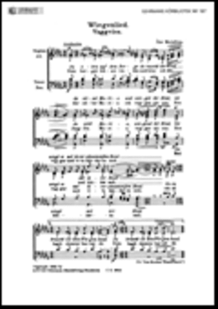 Wiegenlied (Vaggvisa) / Scherzlied (Barnramsa) Divisi scores gallery preview page 1