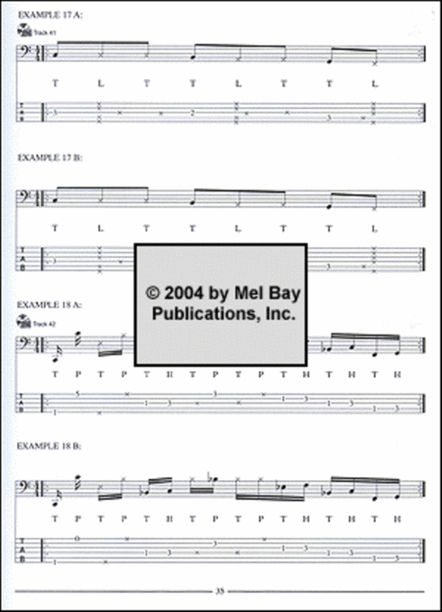 Slap Bass for Five & Six-String Bass Double Bass scores gallery preview page 3