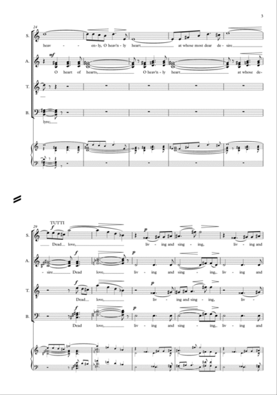 Sonnet Sonnet Choir scores gallery preview page 3