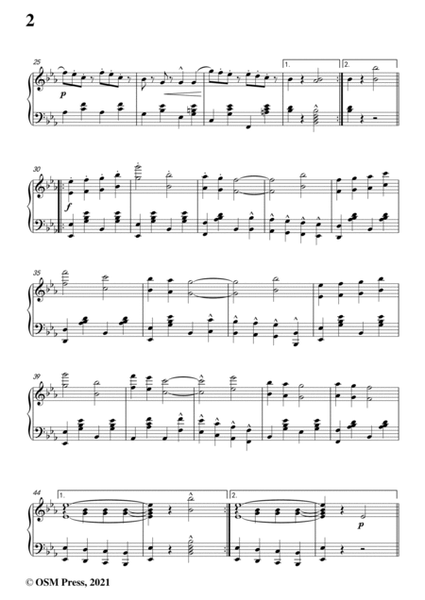 Sousa-The Beau Ideal March,in E flat Major,for Voice and Piano image number null