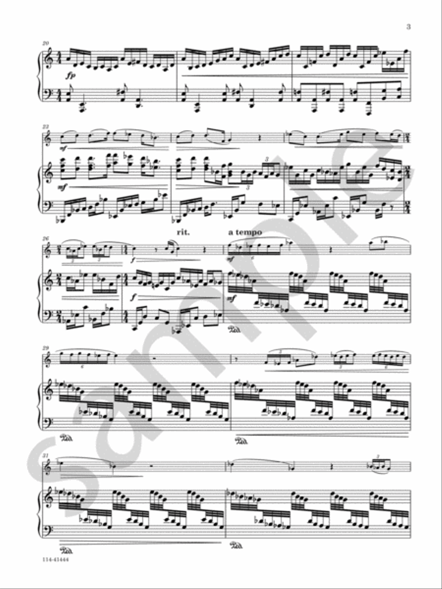 ETERNAL SPRING Chamber Music scores gallery preview page 5