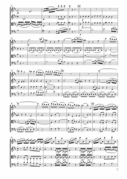 Sinfonico, Op.12 for String Quartet image number null