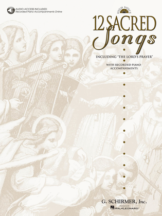 Book cover for 12 Sacred Songs