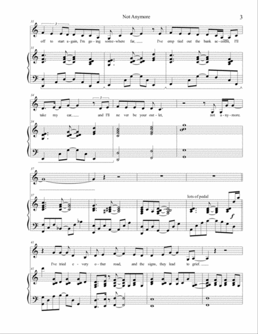 Not Anymore Voice scores gallery preview page 3