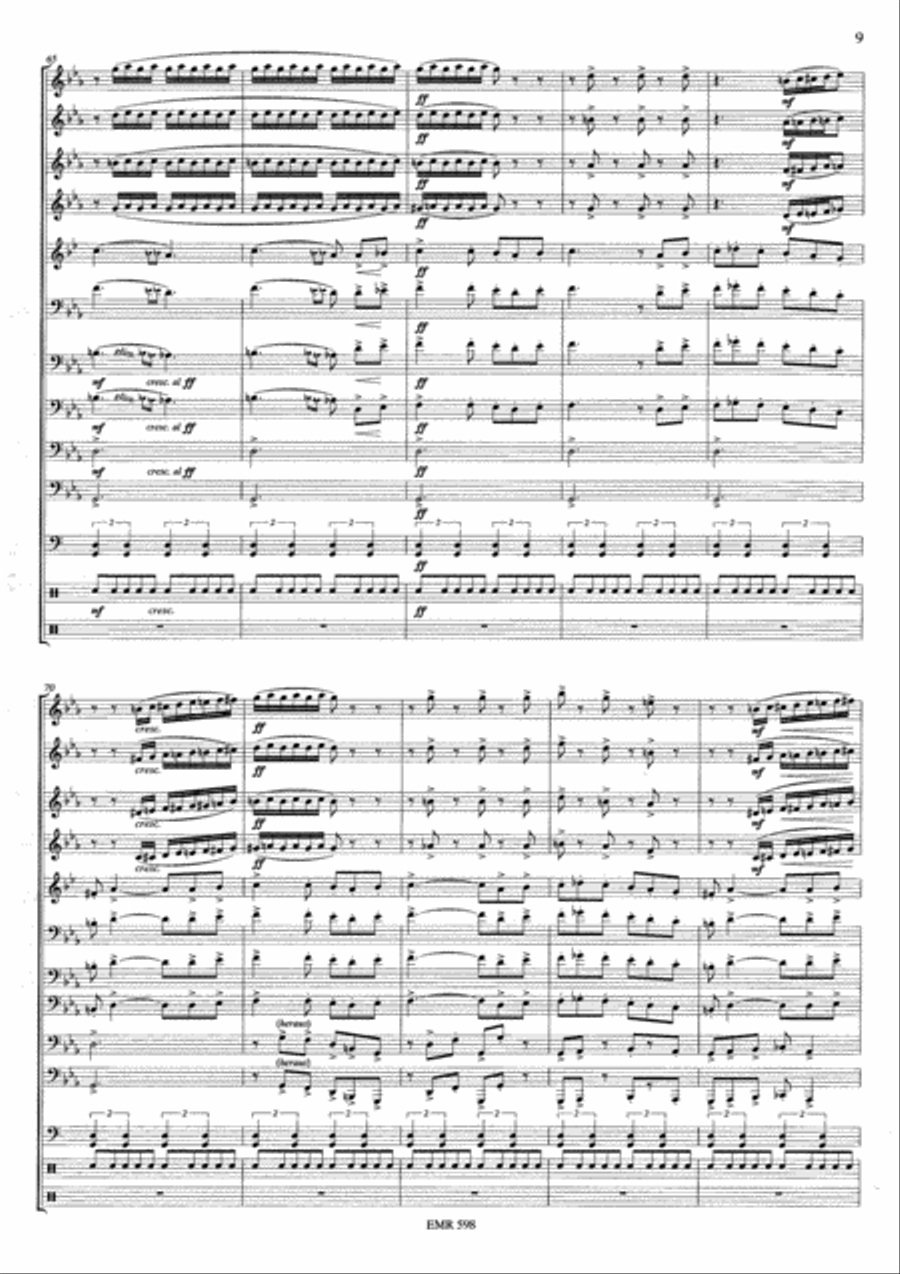 Don Quixote Rhapsody Brass Ensemble scores gallery preview page 9