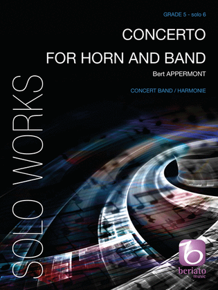 Book cover for Concerto for Horn and Band