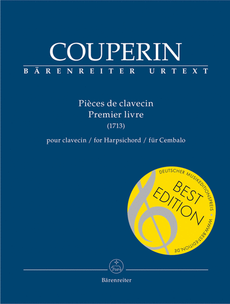 Pieces de clavecin for Harpsichord (Premier livre)