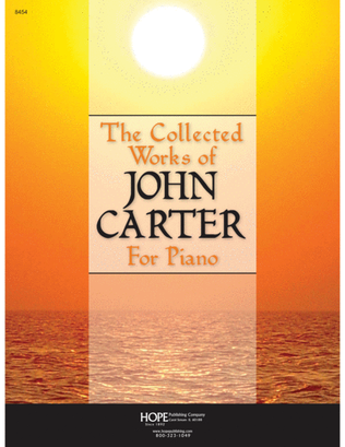 Book cover for Collected Works of John Carter for Piano, The-Digital Download