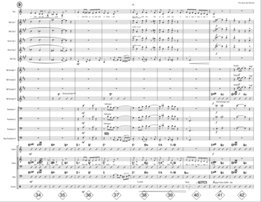 Java Jive Large Ensemble scores gallery preview page 6