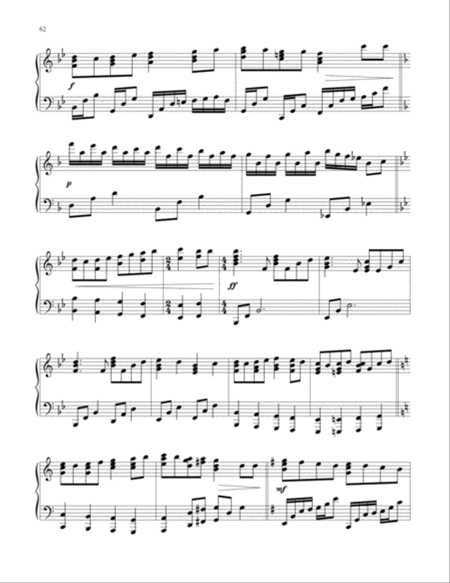 Piano Weavings Volume 2 Piano Solo scores gallery preview page 63