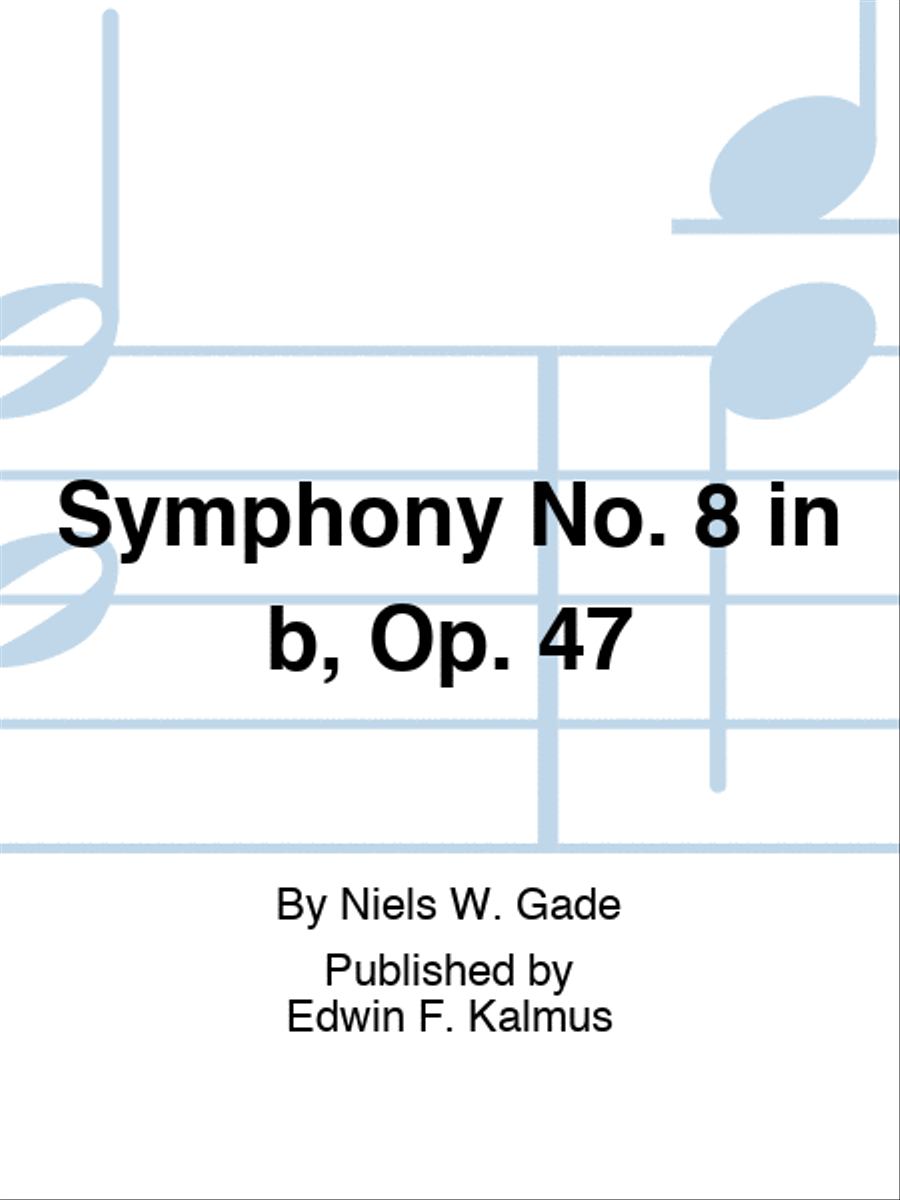 Symphony No. 8 in b, Op. 47 Orchestra scores gallery preview page 1