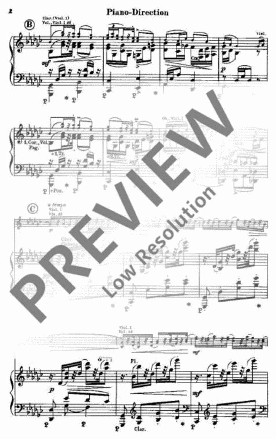 Humoreske / Zigeunerlied Orchestra scores gallery preview page 3