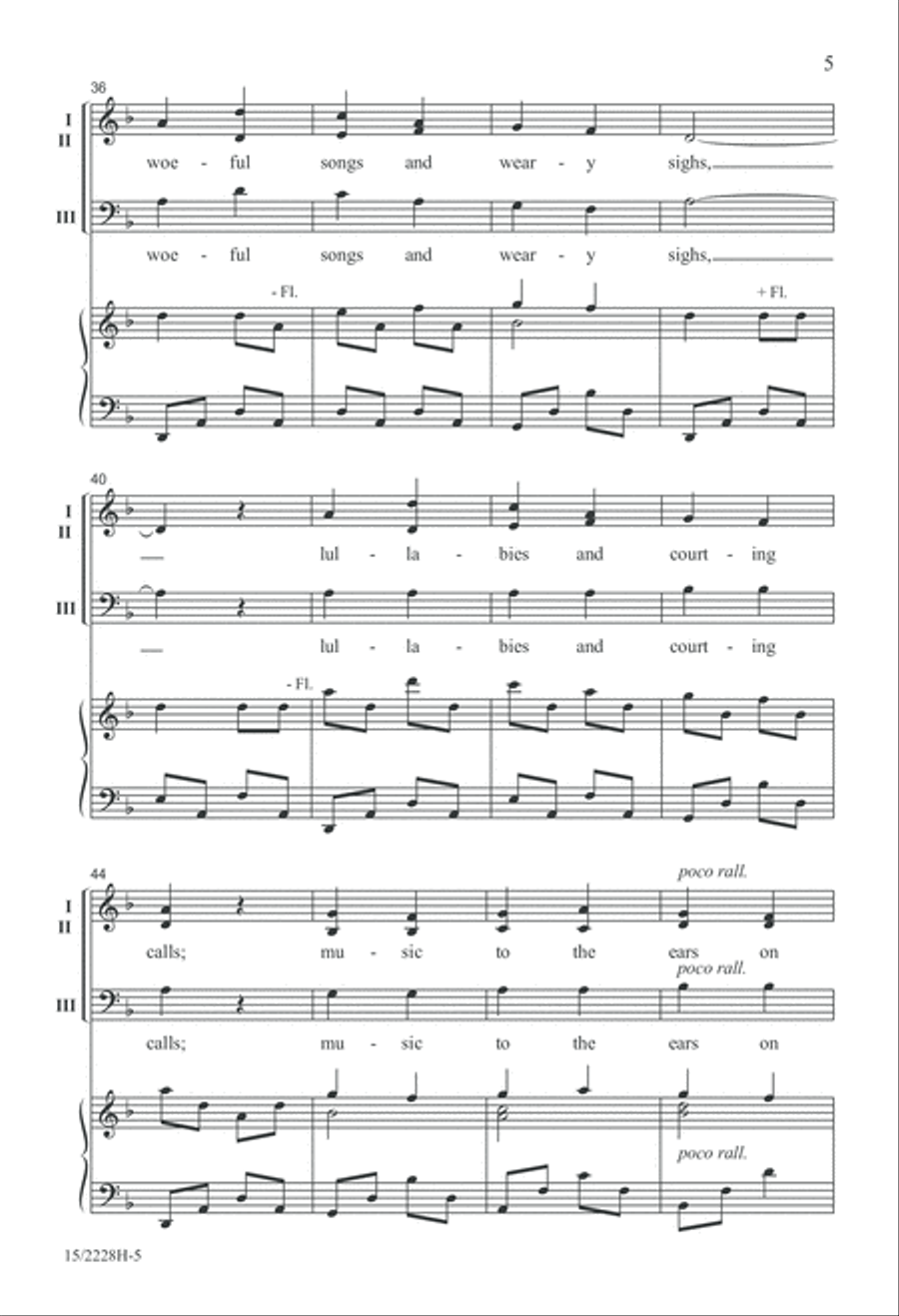 Night Noises Night Noises 3-Part scores gallery preview page 6