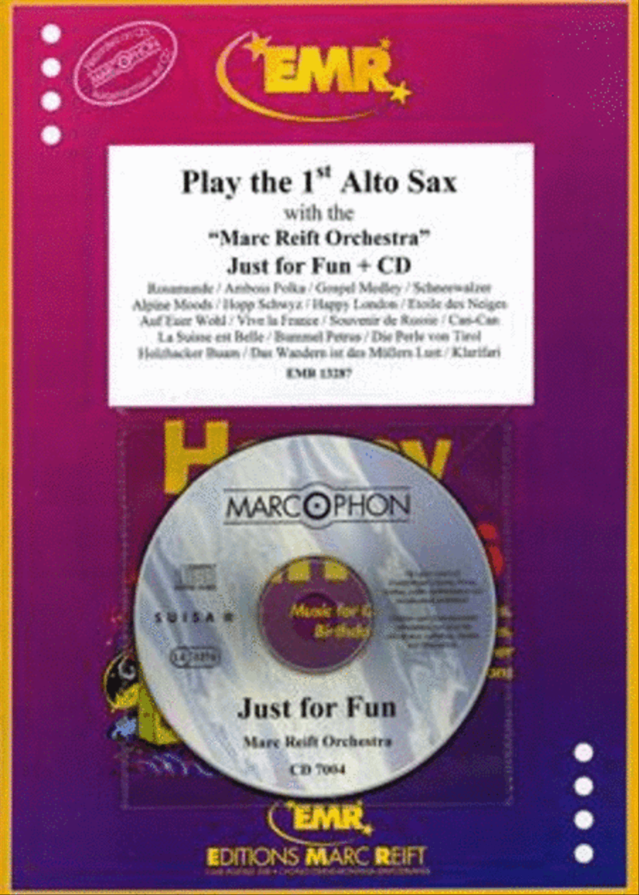 Play The 1st Alto Saxophone With The Marc Reift Orchestra Concert Band scores gallery preview page 1