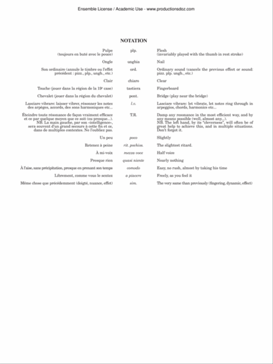 Les 100 de Roland Dyens - L’intégrale, vol. 2 Classical Guitar scores gallery preview page 2