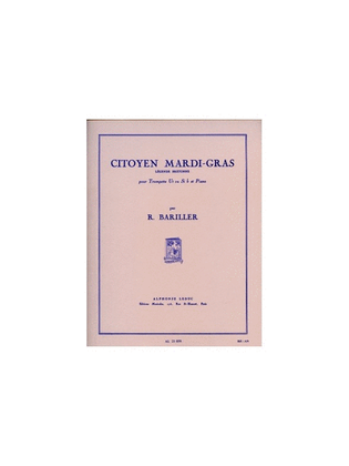 Citoyen Mardi-gras, Legende Bretonne (trumpet & Piano)